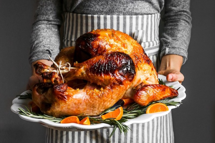 Meal plan 230: Thanksgiving dinner, with rosemary orange turkey at Zestful Kitchen