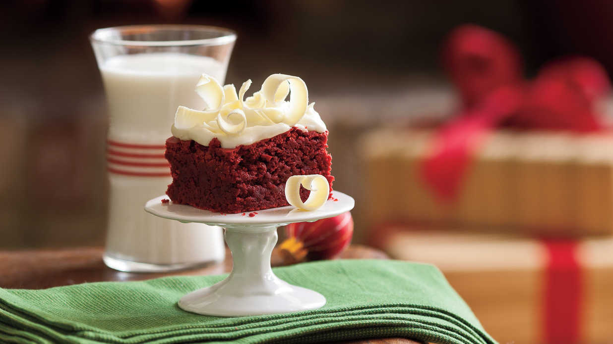 Holiday Bake Sale: Red Velvet Brownies from Southern Living