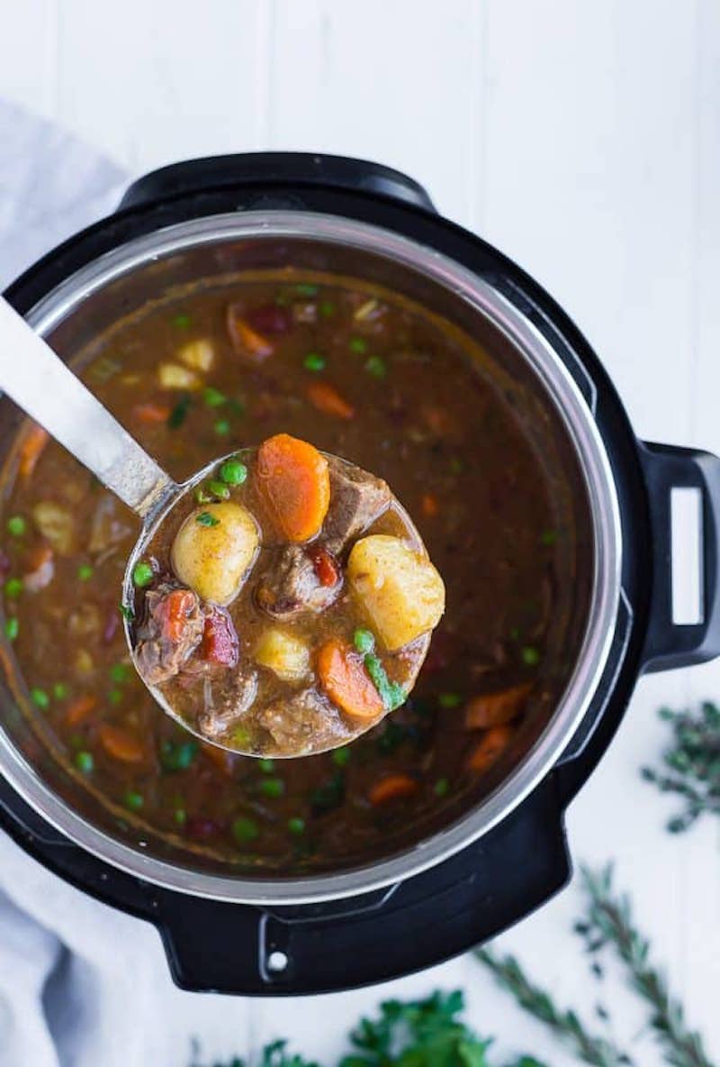 Weekly meal plan: Instant Pot Beef Stew at Rachel Cooks