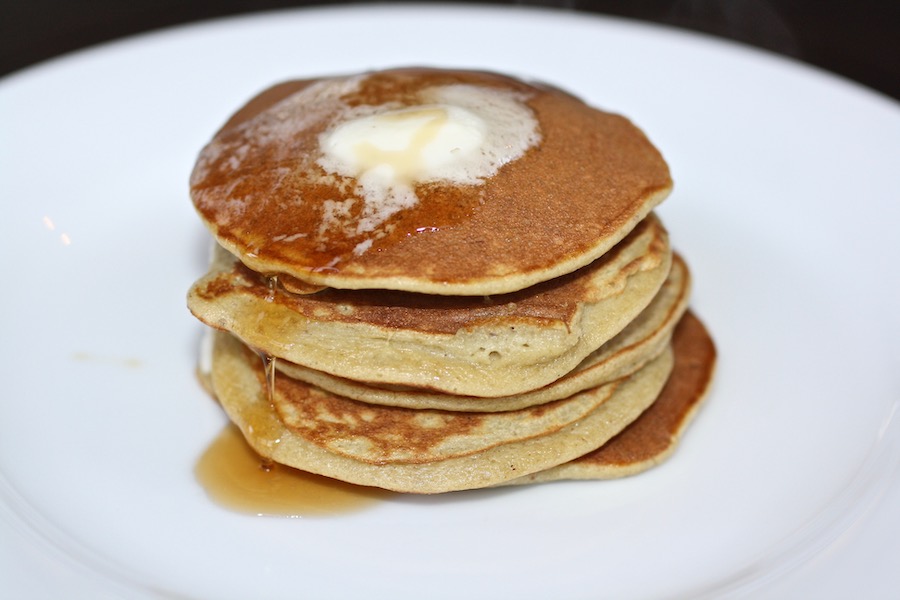 How to make 2-Ingredient Pancakes: Possibly the easiest, healthiest pancakes you’ll ever serve.