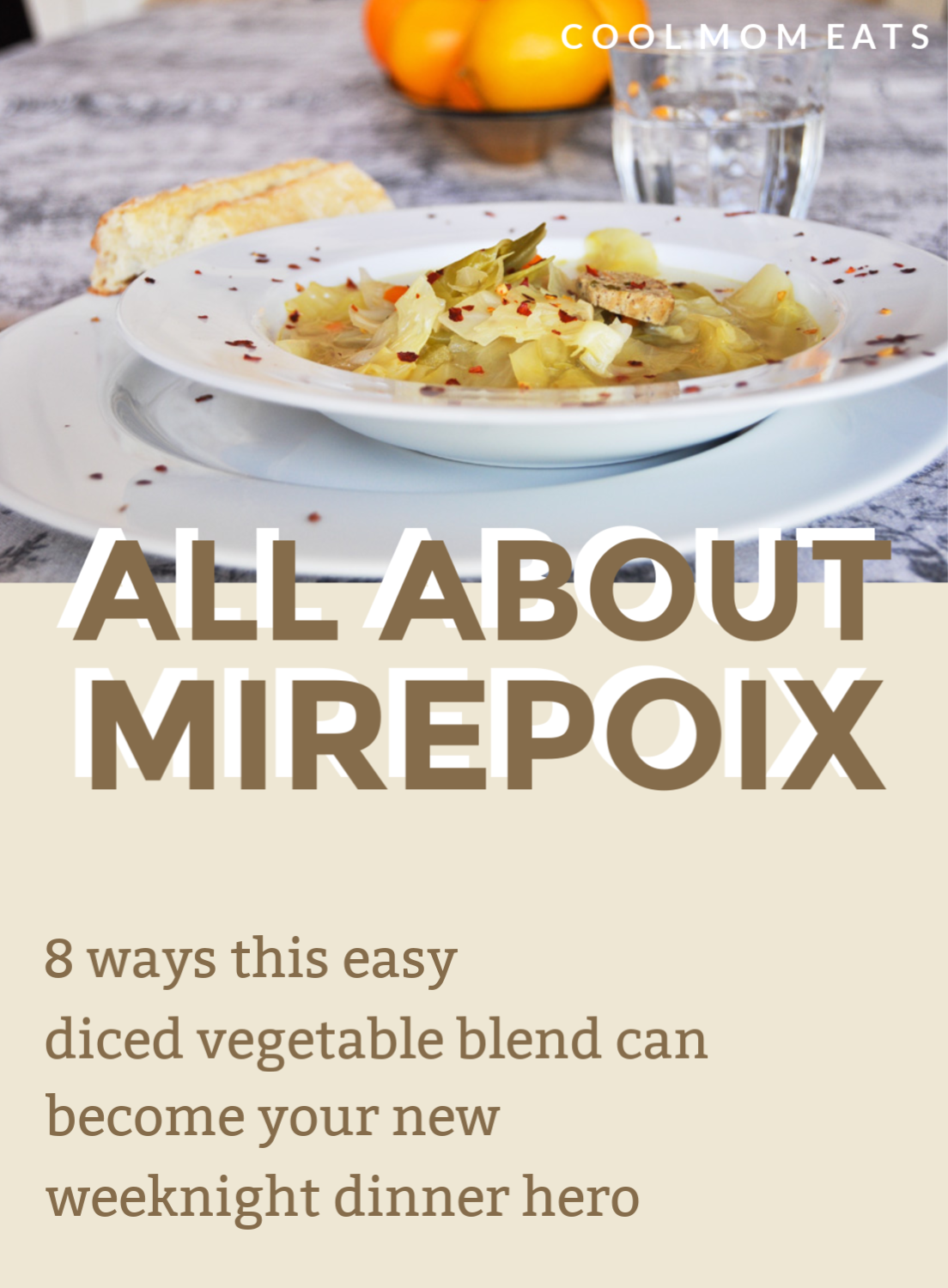 How to make and use mirepoix: 8 ways this diced vegetable mixture can become your mealtime hero | coolmomeats.com