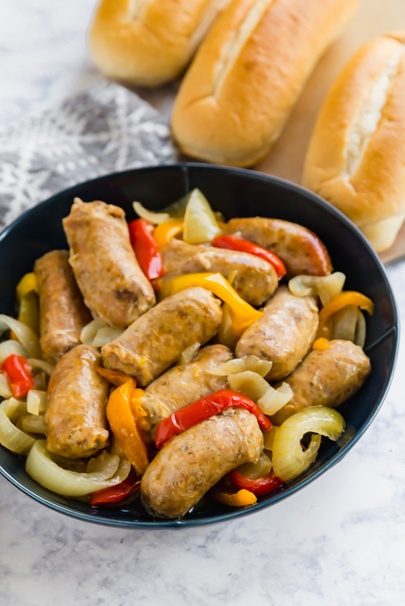 Weekly meal plan: Sausage & Peppers at The Life Jolie