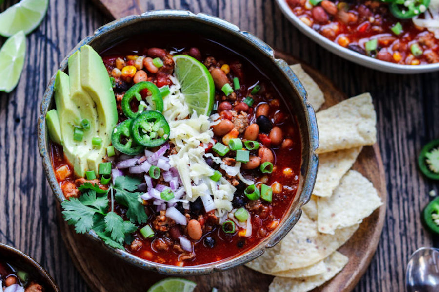Weekly meal plan: Turkey Chili at Give It Some Thyme