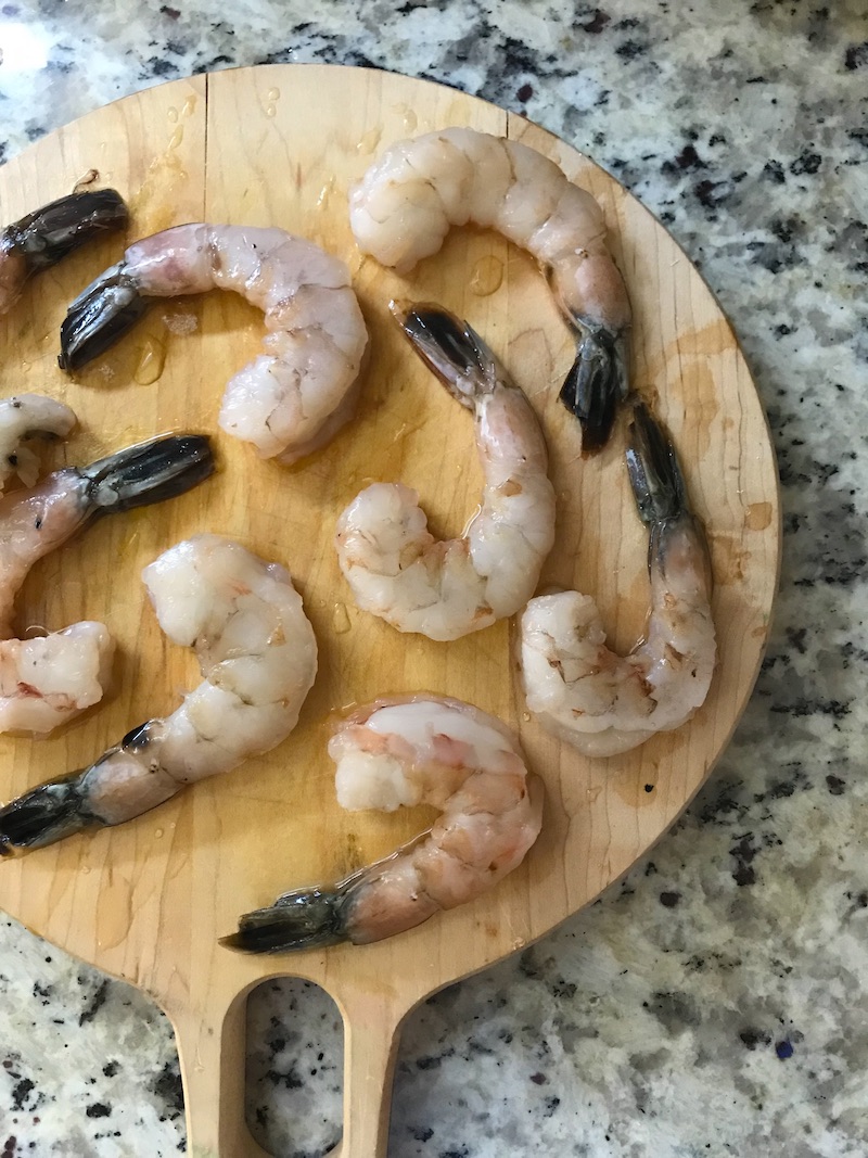 Brava oven review: They don't skimp on their meal kits! A huge portion of shrimp. | Photo (c) Kate Etue for Cool Mom Eats