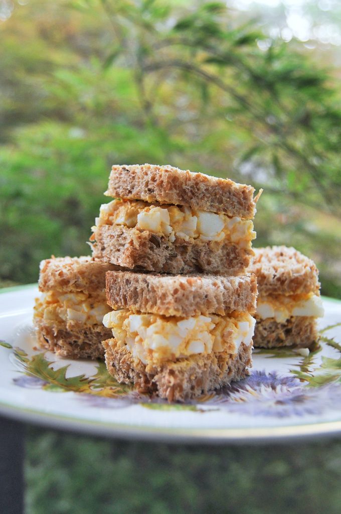 Egg Salad Tea Sandwiches by Anne Wolfe Postic | Cool Mom Eats