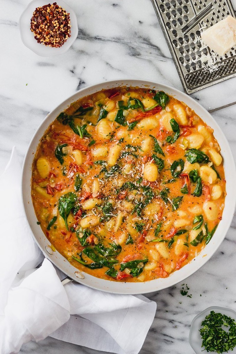 Weekly meal plan: One Pan Gnocchi at Fork in the Kitchen