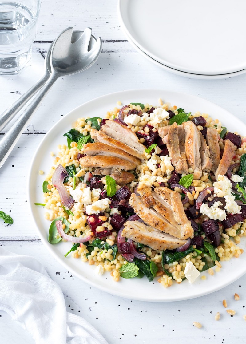 Weekly meal plan: Chicken & Beetroot Salad at Your Ultimate Menu