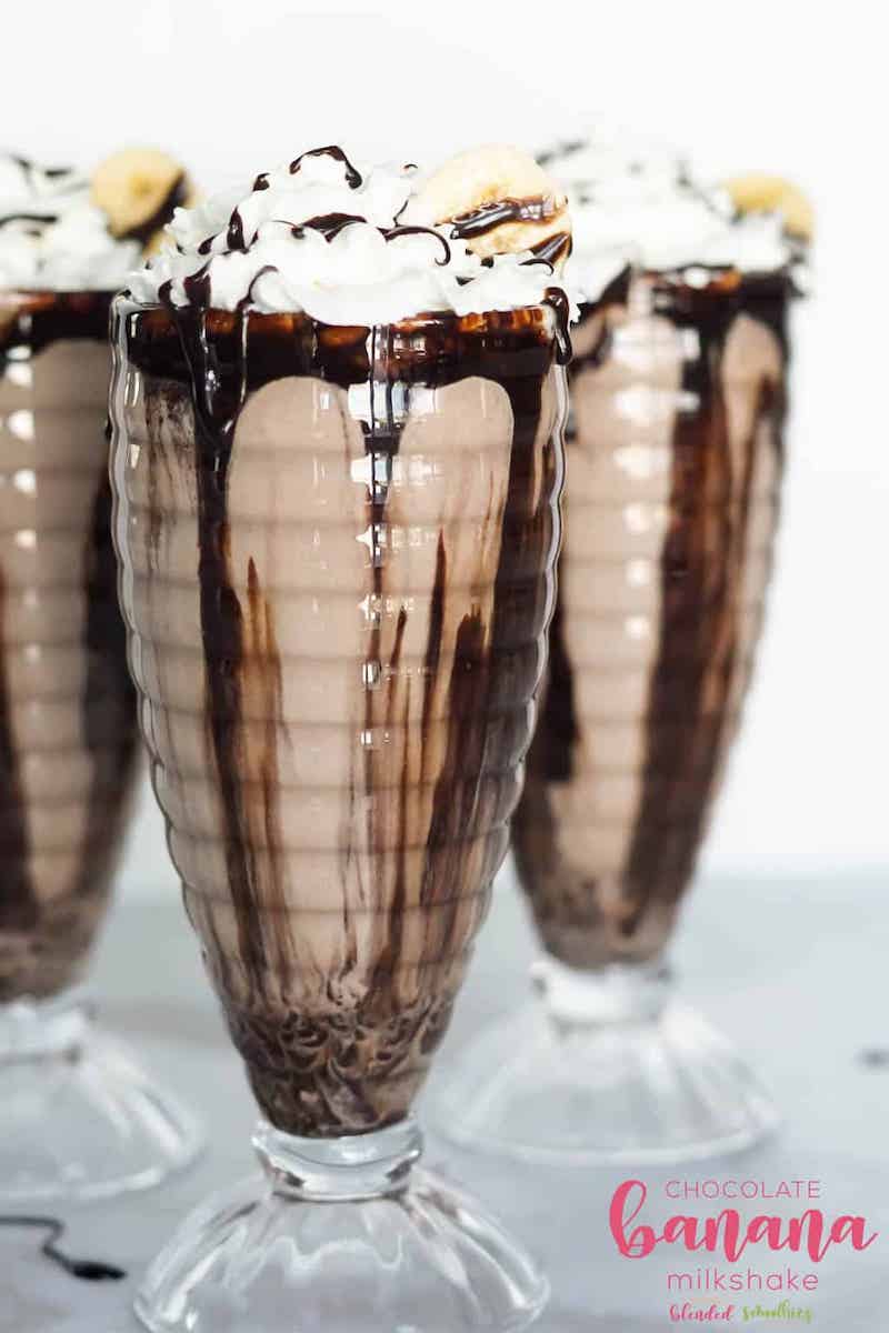 Weekly meal plan: Chocolate and Banana Milkshakes at Simply Blended Smoothies