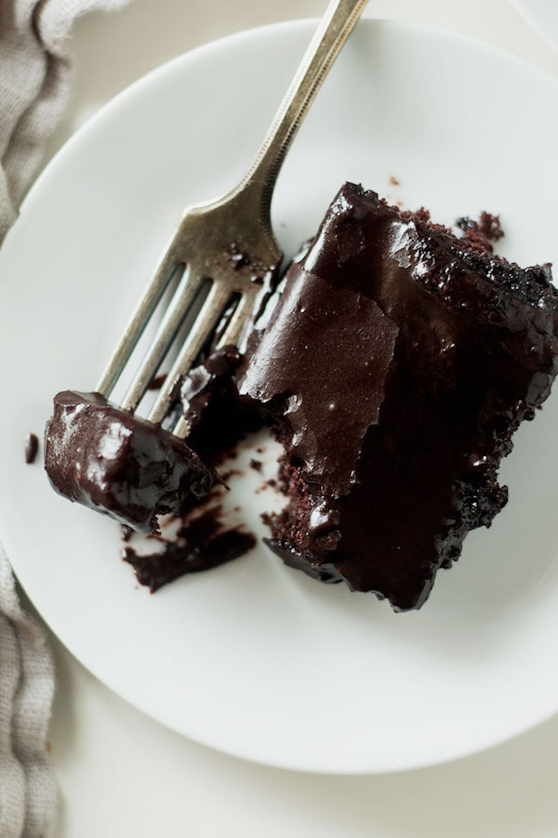 Easy Mother's Day cake recipes: Chocolate Sheet Cake at Well Floured