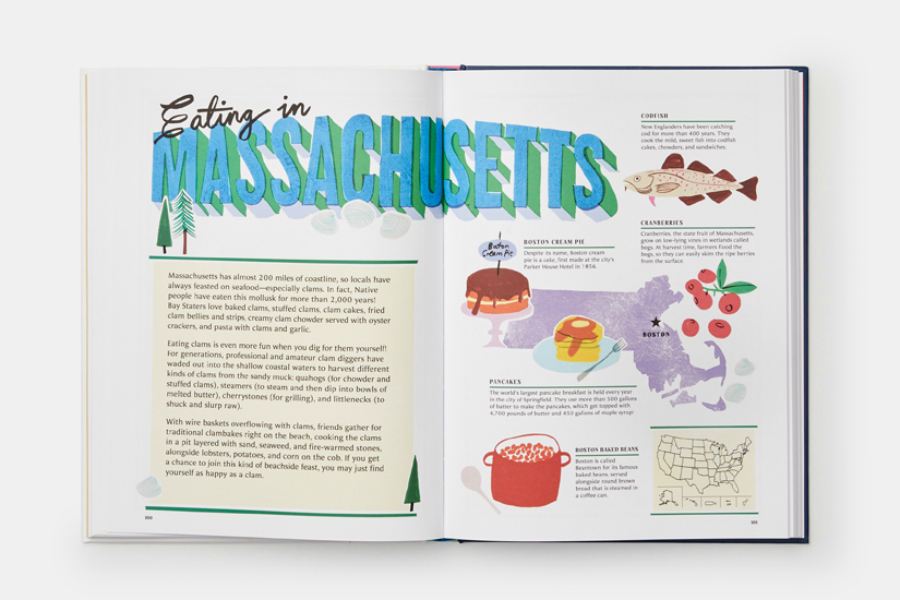 United Tastes of America: A wonderful state-by-state cookbook and atlas for kids
