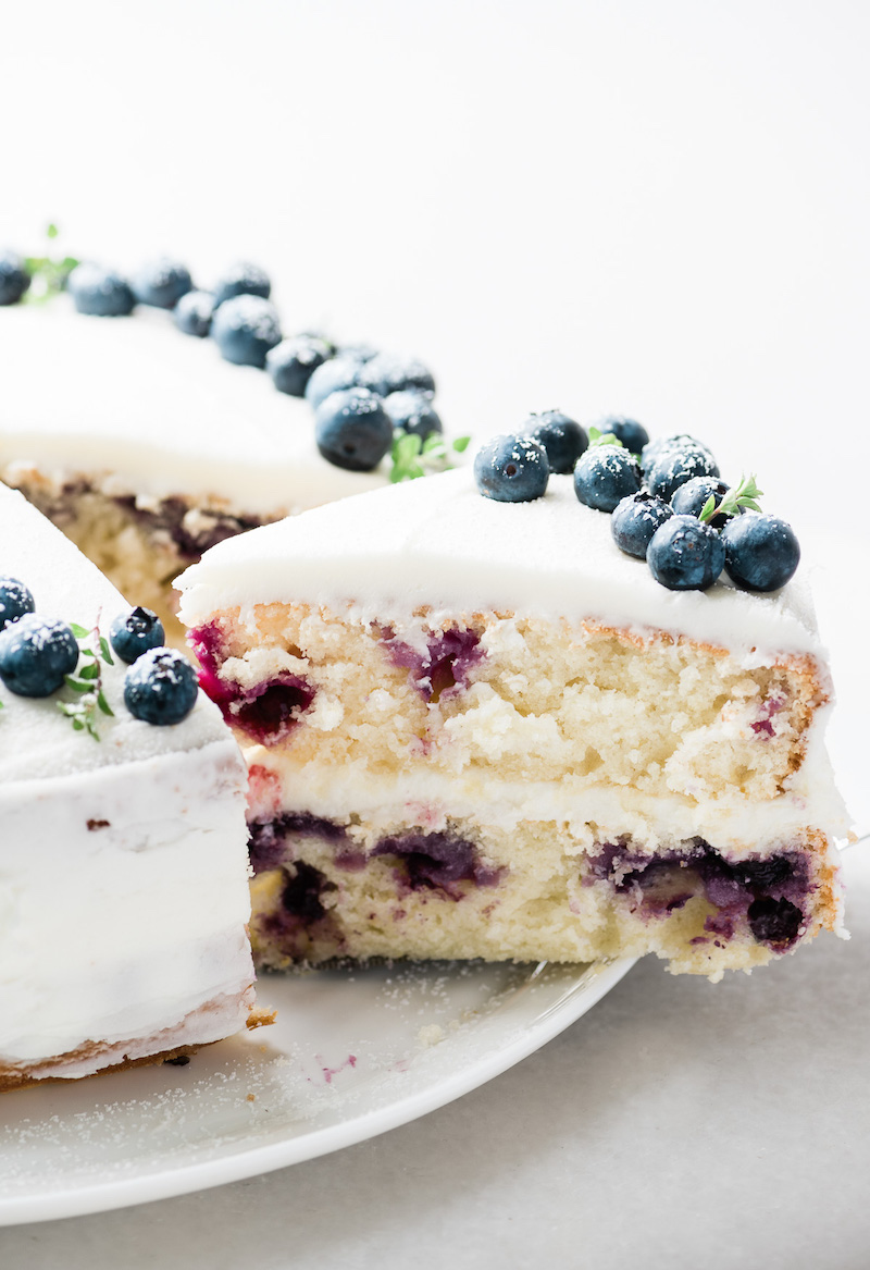 Weekly meal plan: Lemon Blueberry Cake at The View from Great Island