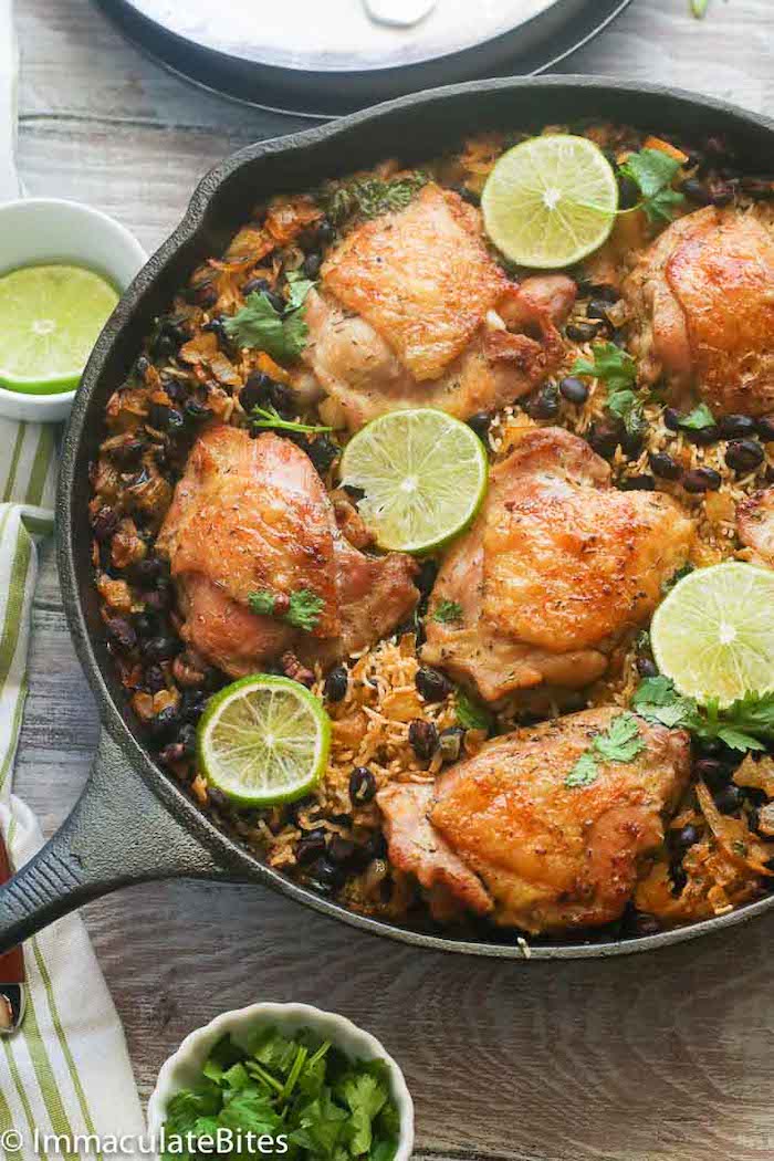 Weekly meal plan: Cilantro Lime Chicken at Immaculate Bites