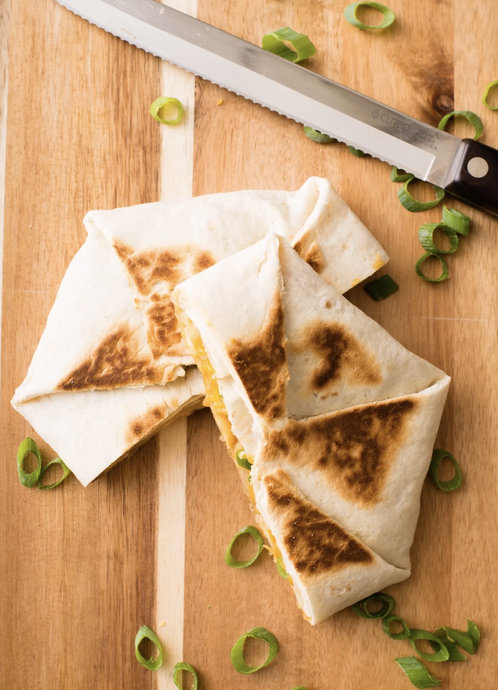 Meals under $10: Chickpea and Cheddar Quesadillas by Kelli Foster for the Kitchn | Photo: Maria Siriano