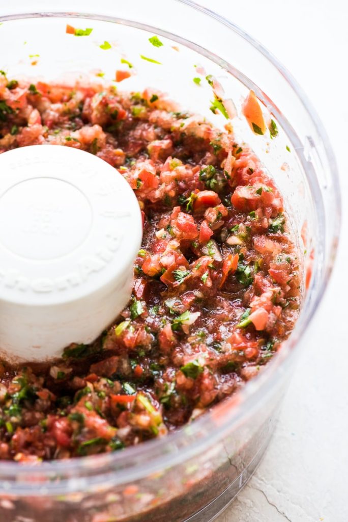 How to use up overripe tomatoes: a must-try Fresh Homemade Salsa | Isabel Eats