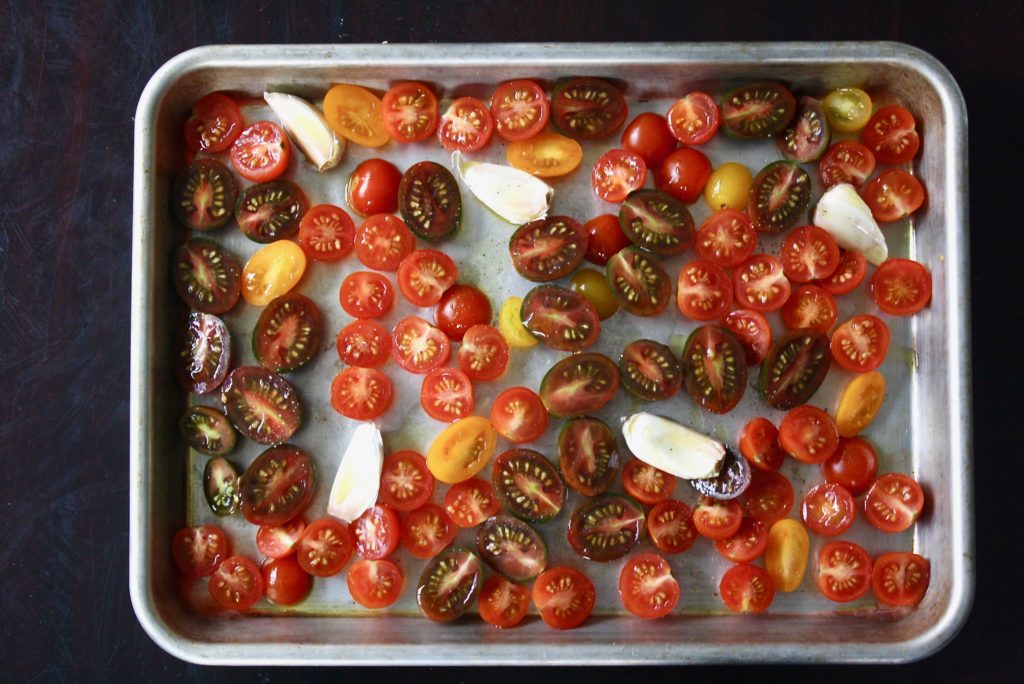 How to use overripe tomatoes: slow roast them and use in a number of ways! © Jane Sweeney Cool Mom Eats