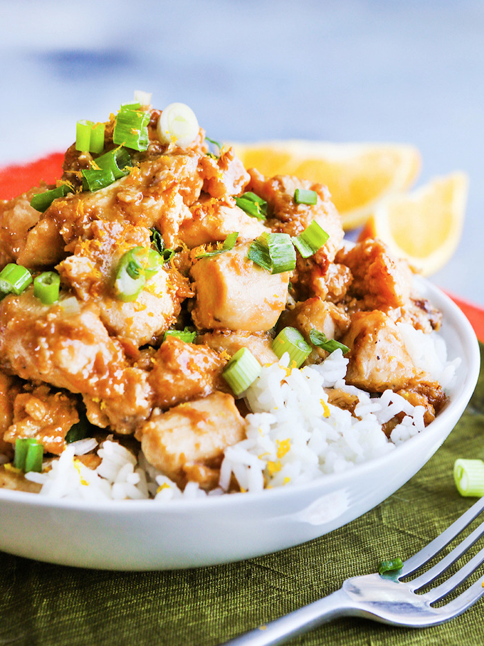 Weekly meal plan: Orange Chicken at Pip & Ebby