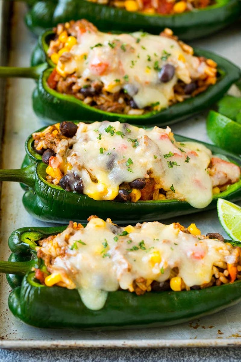 Weekly meal plan: Stuffed Peppers at Dinner at the Zoo