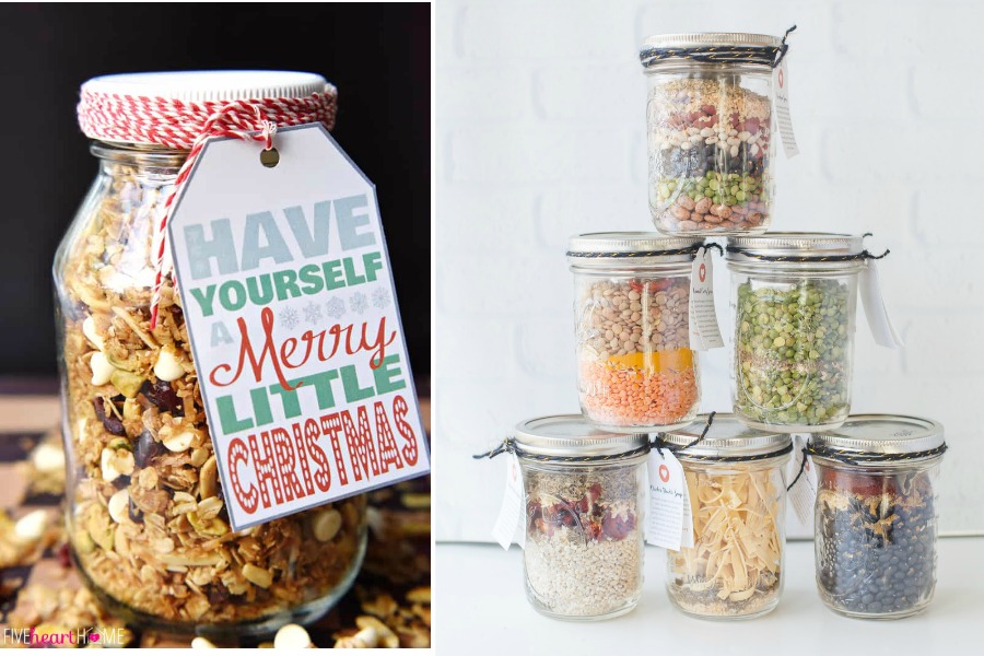 16 mason jar food gifts your kids can help DIY, from sweet to savory.
