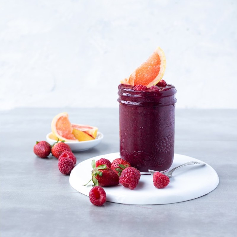 Weekly meal plan: Cold and flu-busting recipe for Elderberry Smoothie at Heartfully Nourished