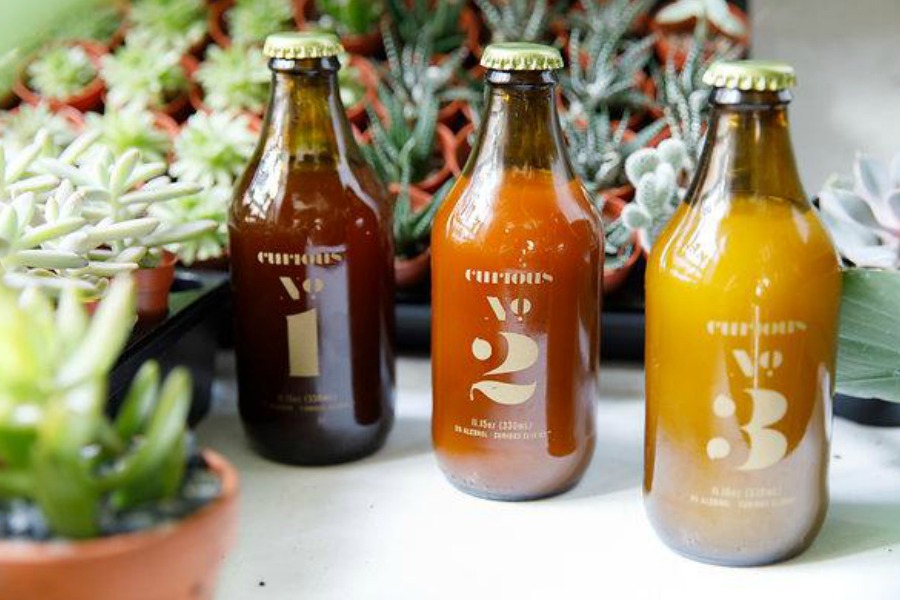 Dry January idea: Curious Elixirs are sophisticated, alcohol free, and ready to serve.
