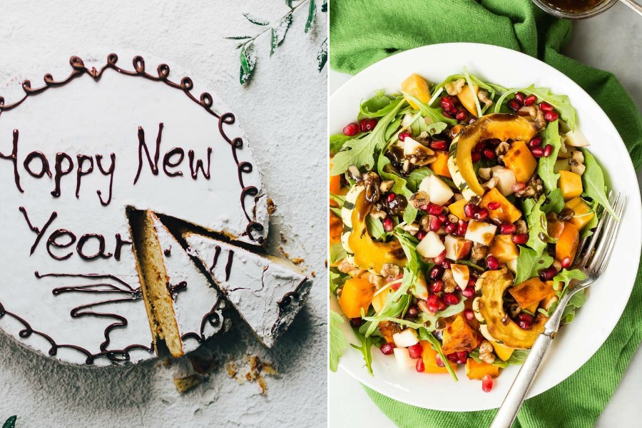 12 tasty good luck foods to get the new year started right. (Hopefully the kids will eat them too!)