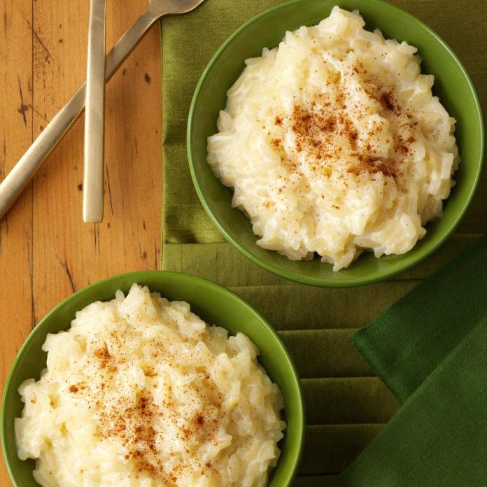 Good-luck foods for new year: Swedish rice pudding from Taste of Home