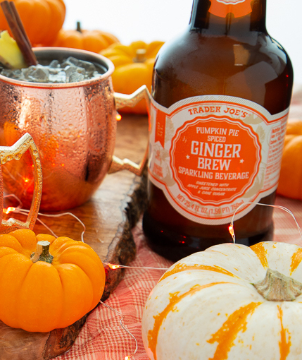 Trader Joe's November picks - Pumpkin Pie Spiced Ginger Brew
