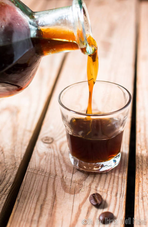 Coffee homemade liqueur gift | Oh the Things We'll Make!