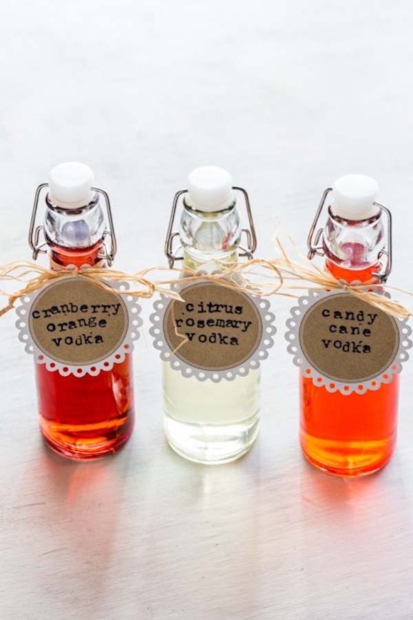Infused vodka homemade liqueur gifts | My Baking Addiction