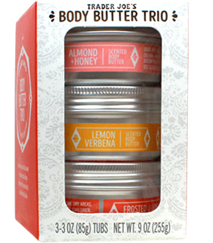 Trader Joe's gifts | Body Butter Trio