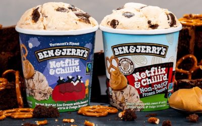 Ben & Jerry’s introduces Netflix & Chilll’d ice cream. Because someone had to do it.