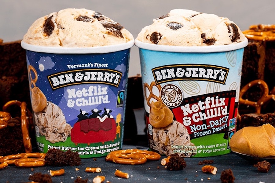 Ben & Jerry’s introduces Netflix & Chilll’d ice cream. Because someone had to do it.