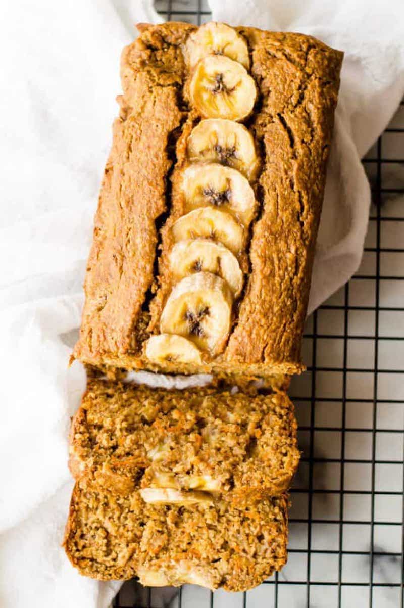 Weekly meal plan: Banana Carrot Bread at The Natural Nurturer
