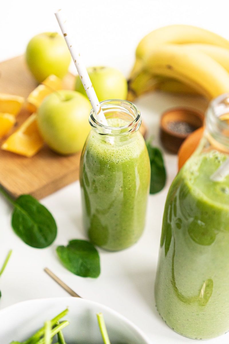 Weekly meal plan: Add these green smoothies at Gathering Dreams to your breakfast-for-dinner spread.