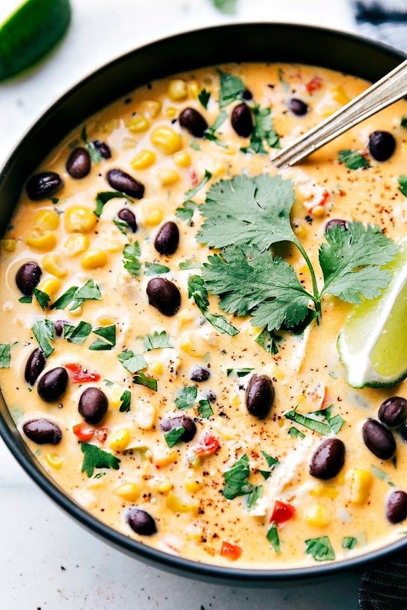 Weekly meal plan: Mexican Street Corn chowder at Bloglovin'