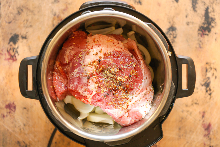 Make this Instant Pot corned beef recipe for St. Patrick’s Day. Because we could all use a reason to celebrate.