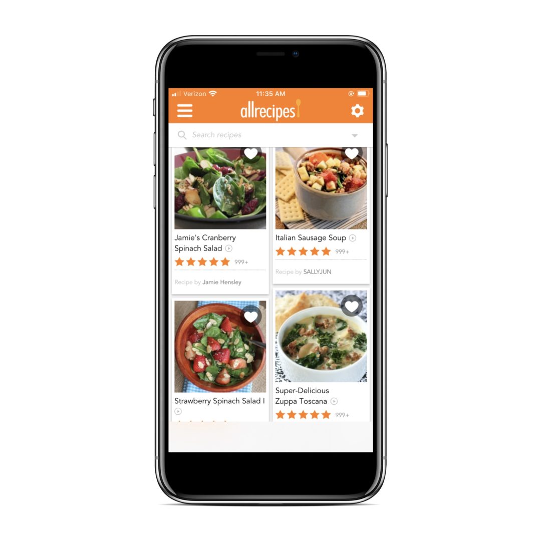 Here are 6 fantastic recipe apps that let you search by ingredient