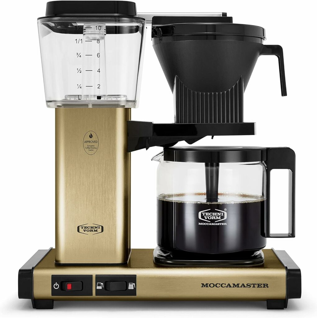 Best coffee makers: The Moccamaster is a great, high-end automatic drip coffee maker from the Netherlands n 25 different colors. 