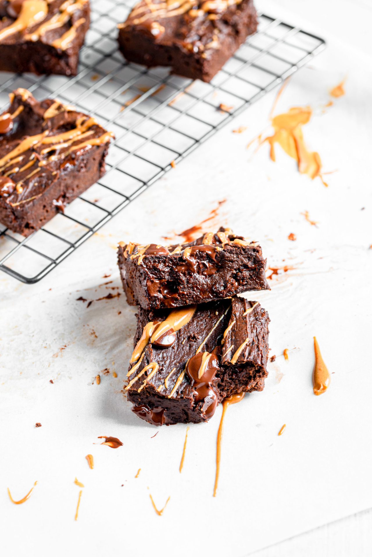 Awesome black bean recipes: These Peanut Butter Black Bean Brownies at Sprinkles and Sea Salt bring the flavor without the sugar crash.