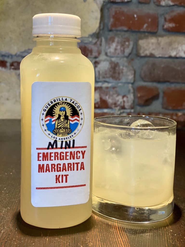 Mother's Day gifts supporting restaurants: emergency margarita and taco kits from Guerilla Tacos in LA | cool mom eats