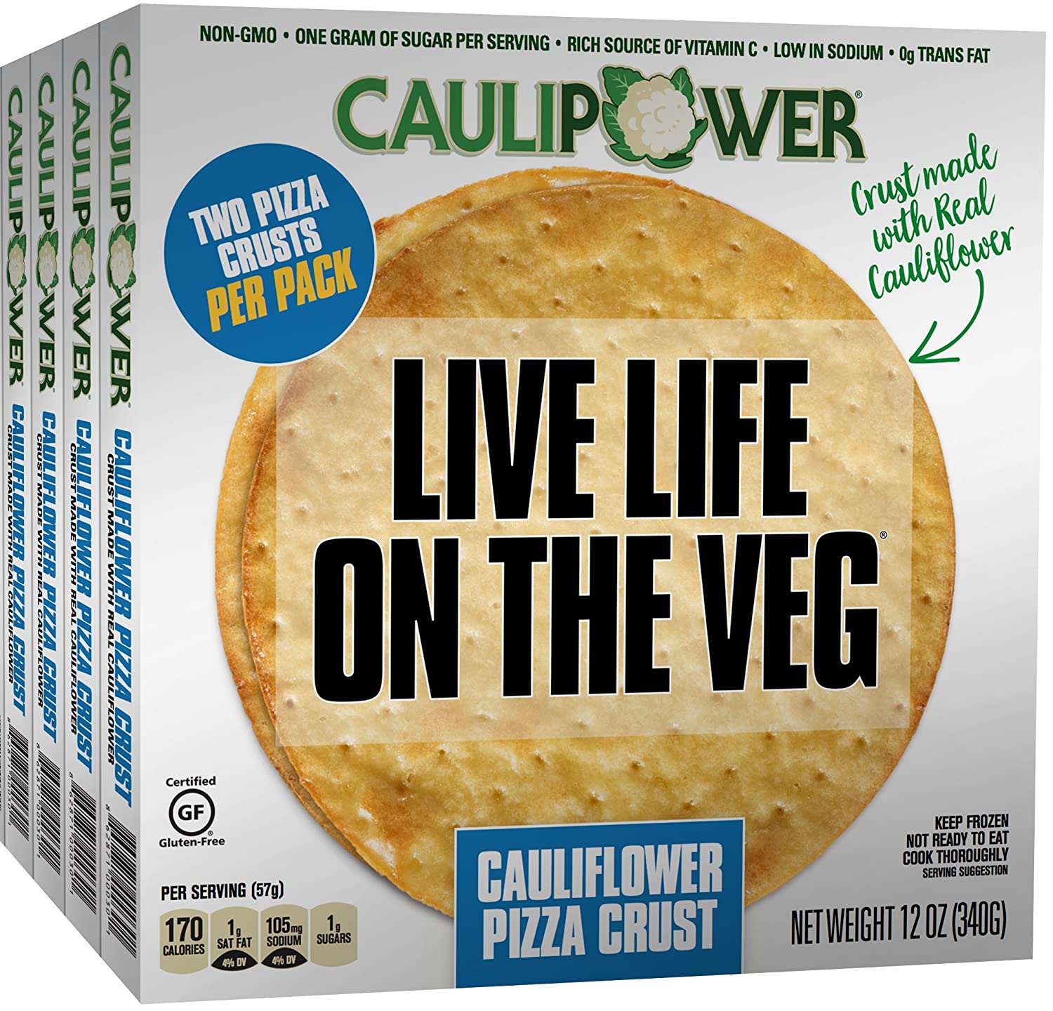 The best gluten-free pizza brands from our readers: Caulipower Pizza Crust 