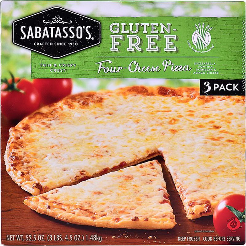 The best gluten-free pizza brands from our readers: Sabatasso's Gluten-Free Pizza 