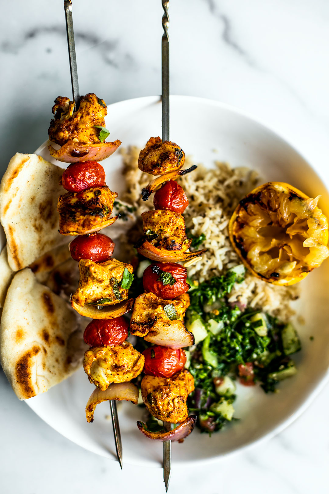 Weekly meal plan 225: Grilled Moroccan Skewers at Killing Thyme 