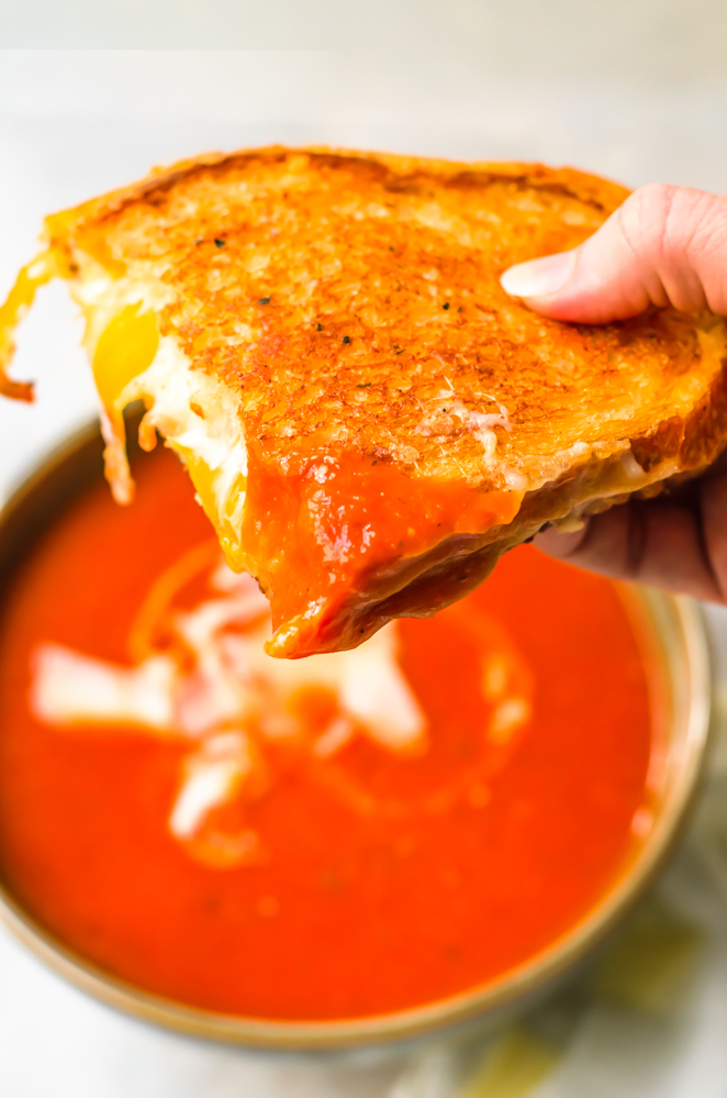 Weekly meal plan 227: Grilled Cheese & Tomato Soup at Phenomenal Phoods 