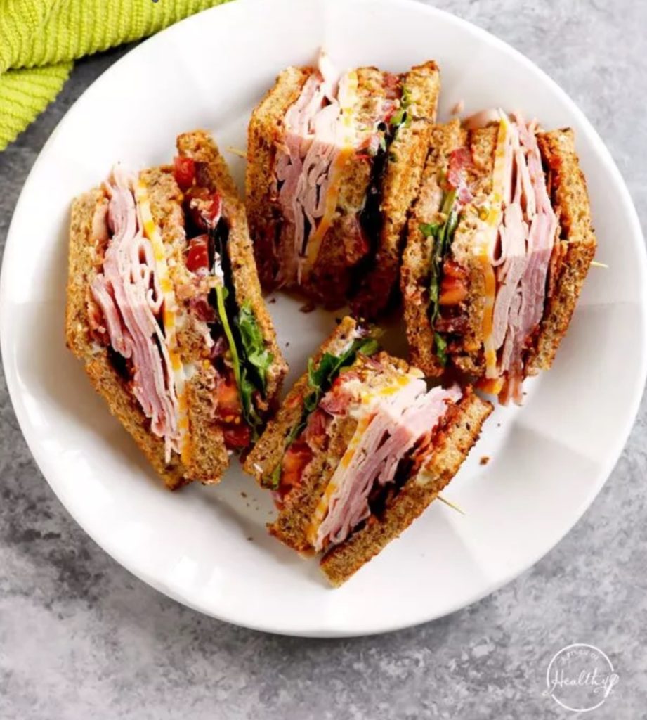 Club Sandwich from Pinch of Healthy