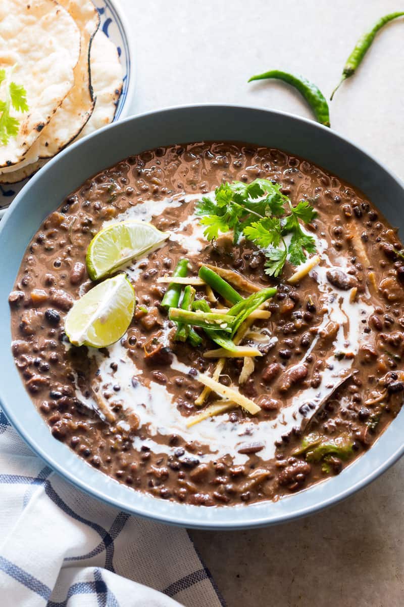 Budget slow cooker dinners under $10: Dal Makhani at My Food Story