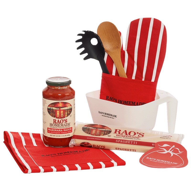 Best NYC food gifts for delivery: The pasta gift set from Rao's, voted America's best tomato sauce over and over again