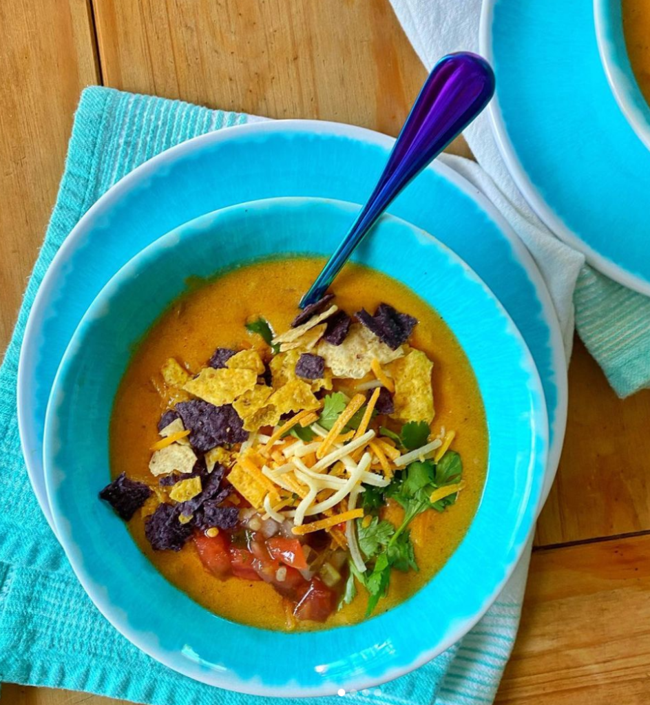 Chicken Enchilada Soup from TheShaySpence