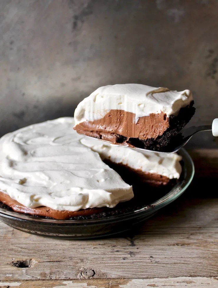 Our readers' favorite pie recipes: Chocolate cream pie at Hungry Bluebird