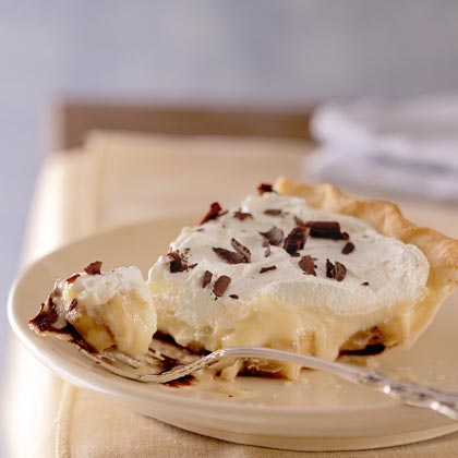 Our readers' favorite pie recipes: Black Bottom Banana Cream Pie at Cooking Light
